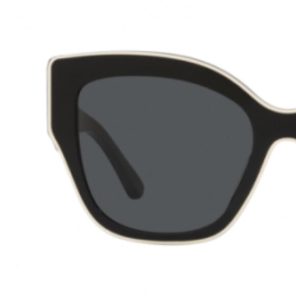 Tory Burch Sunglasses TY 7184 U 192987 Black With Ivory Piping - Picture 7 of 15